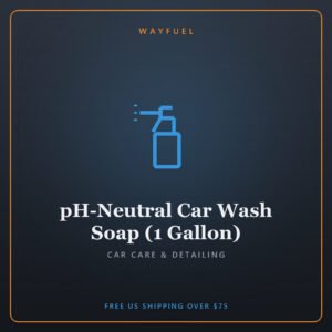 pH-Neutral Car Wash Soap (1 Gallon)