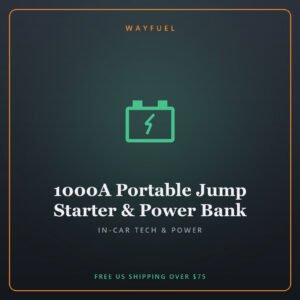 1000A Portable Jump Starter & Power Bank