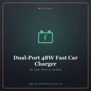 Dual-Port 48W Fast Car Charger