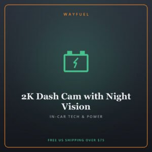 2K Dash Cam with Night Vision
