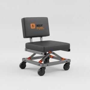Foldable Rolling Creeper Seat